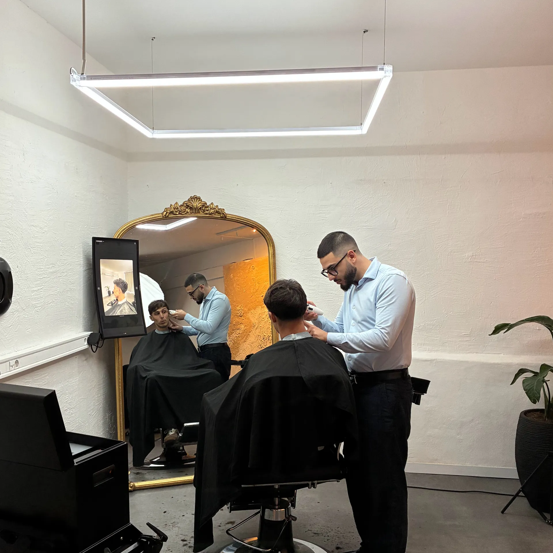 Coiffure et barbier au salon Oihan Barber